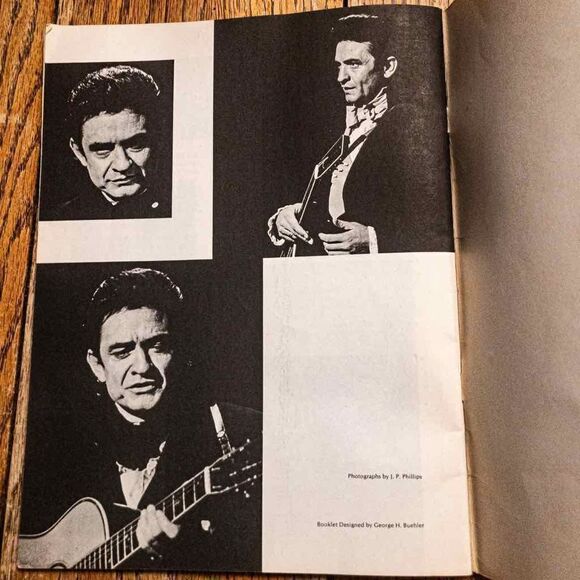 Vintage 1970 The Restless Ballad of Johnny Cash Country Music Fan Book - Picture 4 of 5
